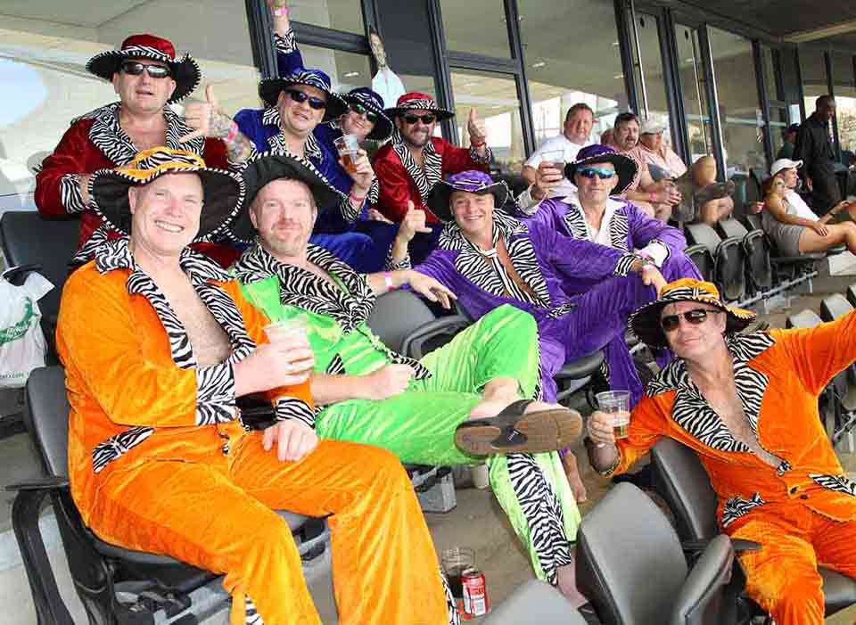 Megapro Hospitality clients enjoying festivities at Cape Town Sevens